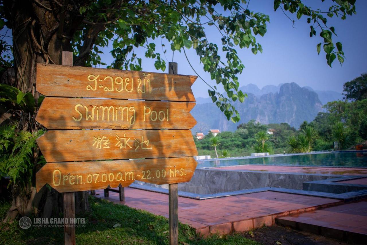 Lisha Garden Resort Hotel Vang Vieng Dış mekan fotoğraf