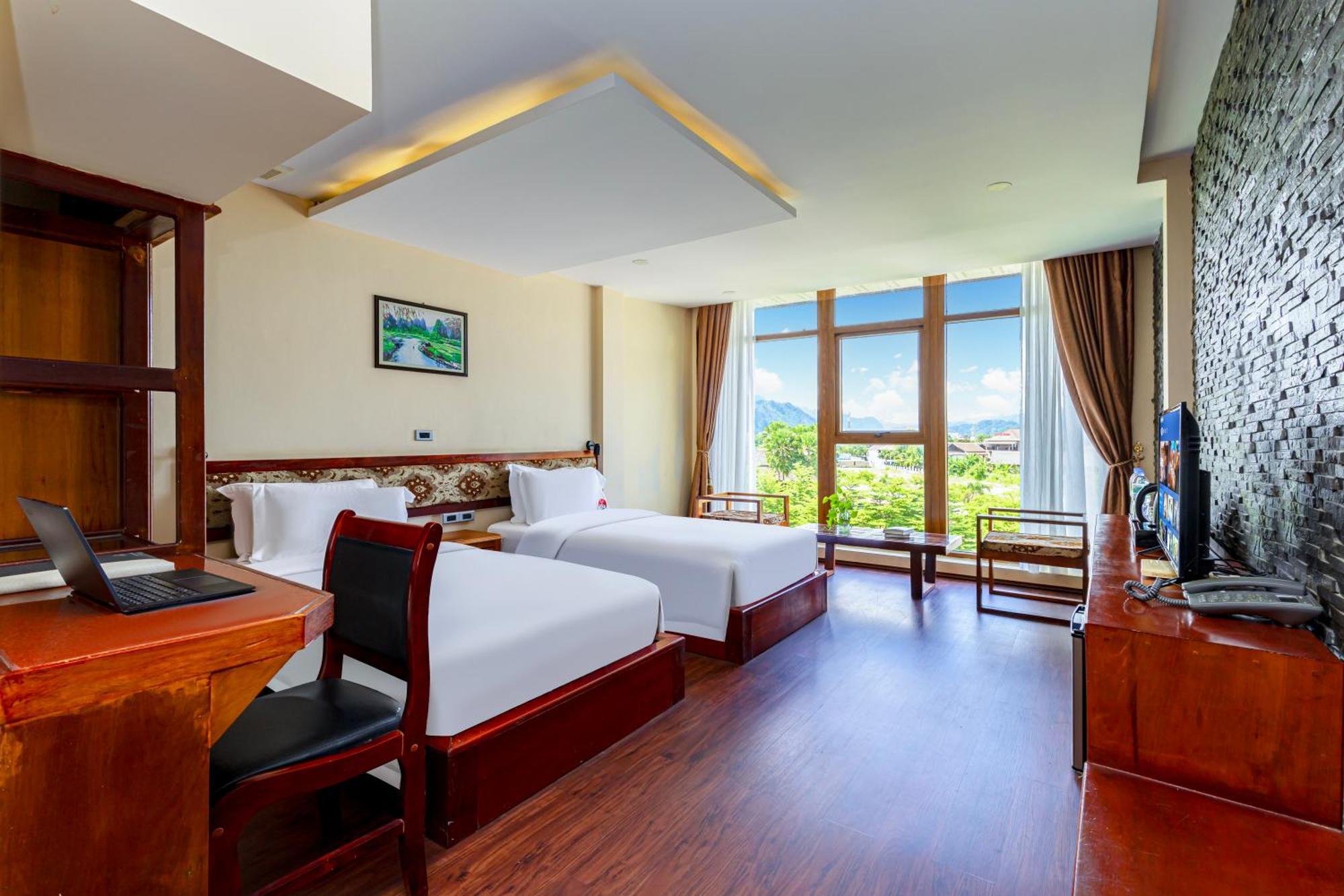 Lisha Garden Resort Hotel Vang Vieng Dış mekan fotoğraf