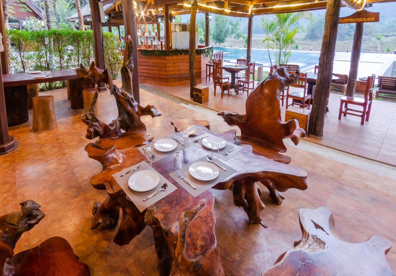 Lisha Garden Resort Hotel Vang Vieng Dış mekan fotoğraf